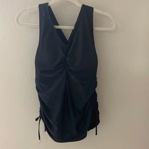 UV Skinz Ruched Tankini Tank Top Women’s Large